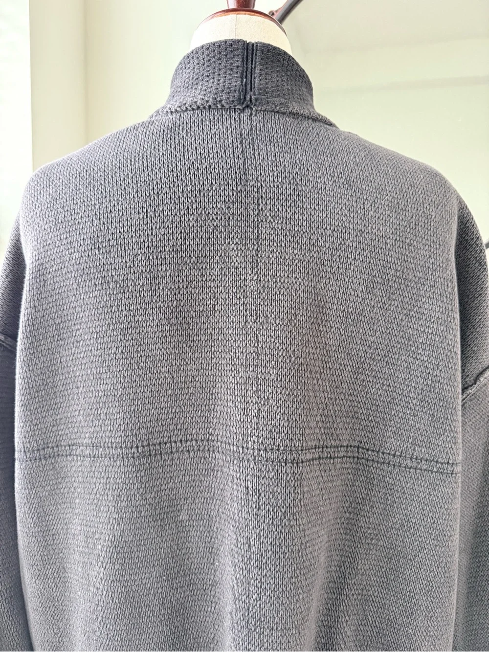 Free People Chamomile Cardigan in Shade Charcoal